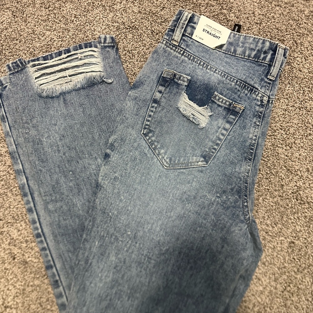 Bluenotes Light Blue Straight Leg Jeans